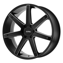 Load image into Gallery viewer, KM70022963938 - KMC KM700 Revert 22X9.5 6X135  38mm Satin Black Milled - KMC Wheels Canada