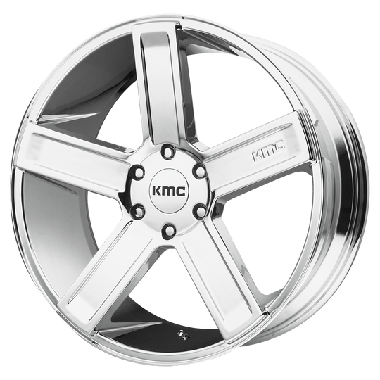 KM70222968230 - KMC KM702 Duece 22X9 6X139.7  30mm Chrome - KMC Wheels Canada