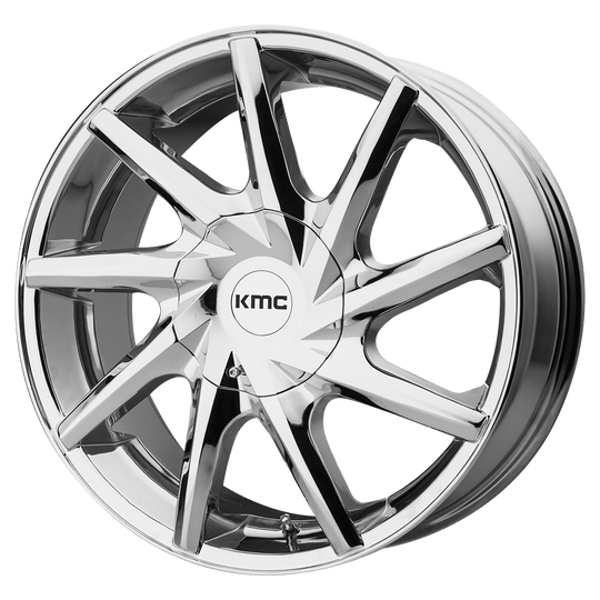 KM70522900230 - KMC KM705 Burst 22X9 BLANK  30mm Chrome - KMC Wheels Canada