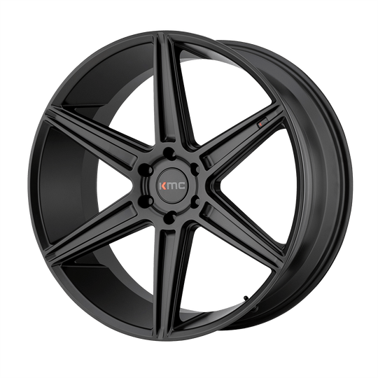 KM71229063730 - KMC KM712 Prism Truck 20X9 6X135  30mm Satin Black - KMC Wheels Canada