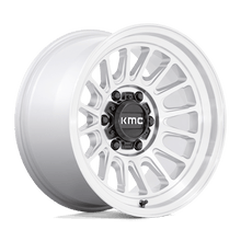 Charger l'image dans la galerie, KM72468068500US - KMC KM724 Impact 16X8 6X139.7  0mm Silver Machined - KMC Wheels Canada