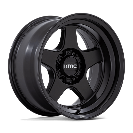 KM728MX17856418 - KMC KM728 Lobo 17X8.5 6X114.3  18mm Matte Black - KMC Wheels Canada