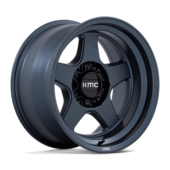 KM728LX17906838N - KMC KM728 Lobo 17X9 6X139.7 -38 mm Metallic Blue - KMC Wheels Canada