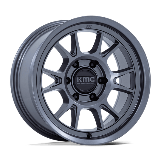 KM729AX17857710N - KMC KM729 Range 17X8.5 6X120 -10MM Matte Anthracite - KMC Wheels Canada