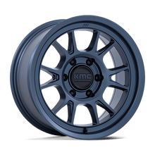 Load image into Gallery viewer, KM729LX17856400 - KMC KM729 Range 17X8.5 6X114.3 0MM Metallic Blue - KMC Wheels Canada