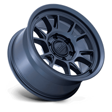 Load image into Gallery viewer, KM729LX17855810N - KMC KM729 Range 17X8.5 5X150 -10MM Metallic Blue - KMC Wheels Canada