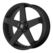 Load image into Gallery viewer, KM77588000742 - KMC KM775 Rockstar Car 18X8 BLANK  42mm Matte Black - KMC Wheels Canada