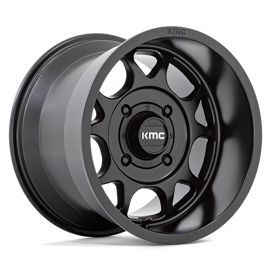 KS137MX15104400 - KMC KS137 Toro UTV 15X10 4X156  0mm Satin Black - KMC Wheels Canada