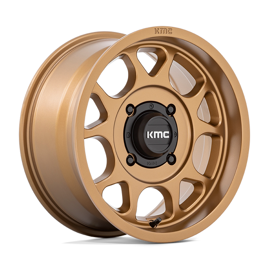 KS137ZX15704810 - KMC KS137 Toro UTV 15X7 4X137  10mm Matte Bronze - KMC Wheels Canada