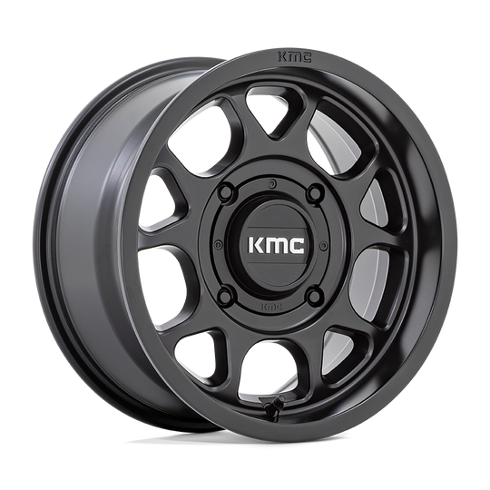 KS137MX15704410 - KMC KS137 Toro UTV 15X7 4X156  10mm Satin Black - KMC Wheels Canada