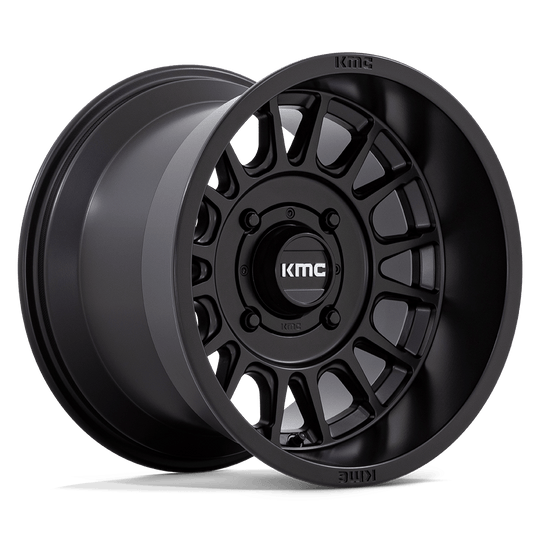 KS138MX15104400 - KMC KS138 Impact 15X10 4X156  0mm Satin Black - KMC Wheels Canada