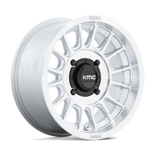 Charger l'image dans la galerie, KS138SD15704810 - KMC KS138 Impact 15X7 4X137  10mm Silver With Machined Face - KMC Wheels Canada