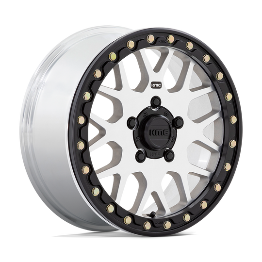 KS23556012538 - KMC KS235 Grenade Beadlock 15X6 5X114.3  38mm Machined - KMC Wheels Canada