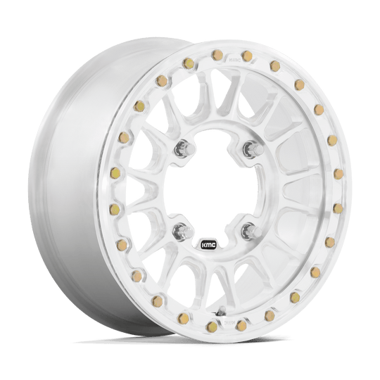 KS436DX15604438 - KMC KS436 Impact Forged Beadlock 15X6 4X156  38mm Raw Machined Forged - KMC Wheels Canada