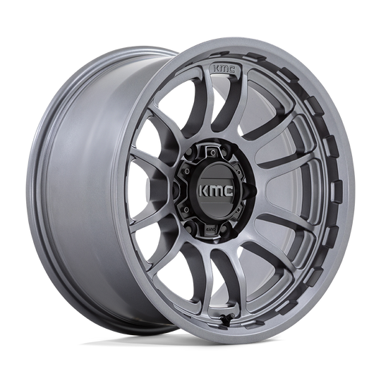KM727AX17856810N - KMC KM727 Wrath 17X8.5 6X139.7 -10 mm Matte Anthracite - KMC Wheels Canada