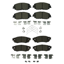 Load image into Gallery viewer, KPP10180 Bremex Front and Rear Ceramic Brake Pad Kit Bremex Canada