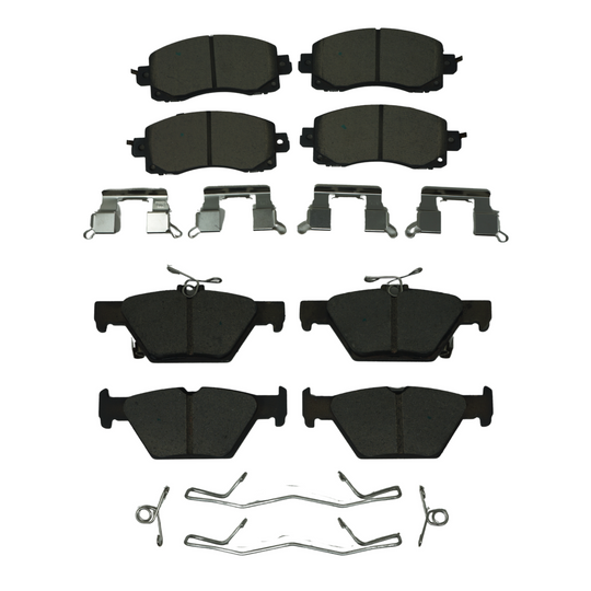KPP10230 Bremex Front and Rear Ceramic Brake Pad Kit Bremex Canada