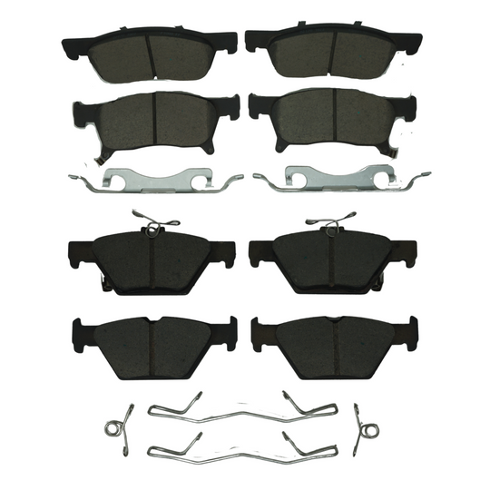 KPP10240 Bremex Front and Rear Ceramic Brake Pad Kit Bremex Canada