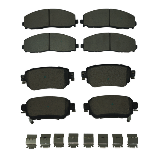 KPP10300 Bremex Front and Rear Ceramic Brake Pad Kit Bremex Canada