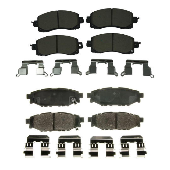 KPP10310 Bremex Front and Rear Ceramic Brake Pad Kit Bremex Canada