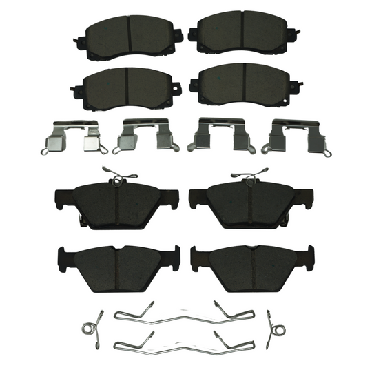 KPP10320 Bremex Front and Rear Ceramic Brake Pad Kit Bremex Canada