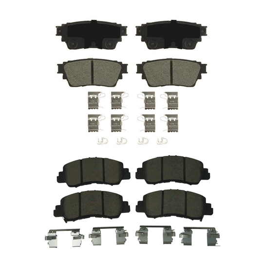 KPP10330 Bremex Front and Rear Ceramic Brake Pad Kit Bremex Canada