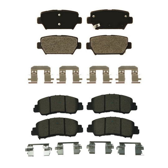 KPP10340 Bremex Front and Rear Ceramic Brake Pad Kit Bremex Canada