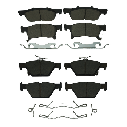 KPP10350 Bremex Front and Rear Ceramic Brake Pad Kit Bremex Canada