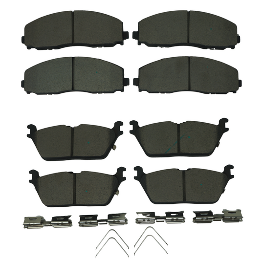KPP10370 Bremex Front and Rear Ceramic Brake Pad Kit Bremex Canada