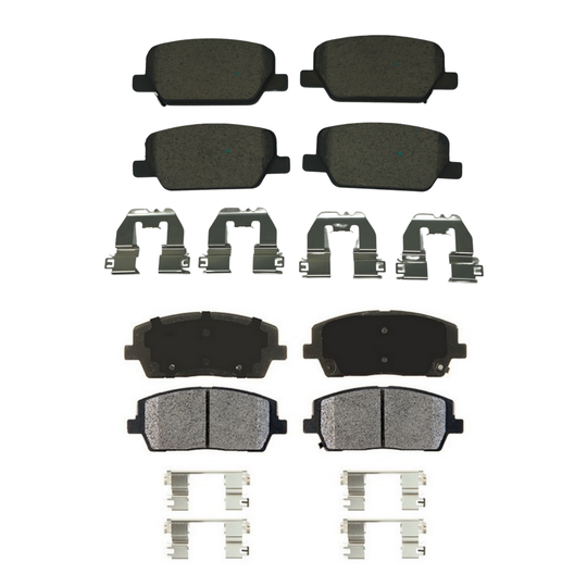 KPP10410 Bremex Front and Rear Ceramic Brake Pad Kit Bremex Canada