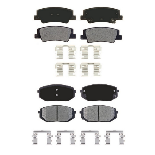 KPP10420 Bremex Front and Rear Ceramic Brake Pad Kit Bremex Canada