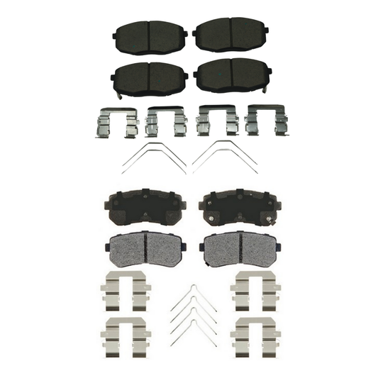 KPP10440 Bremex Front and Rear Ceramic Brake Pad Kit Bremex Canada