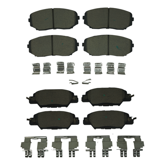KPP10480 Bremex Front and Rear Ceramic Brake Pad Kit Bremex Canada