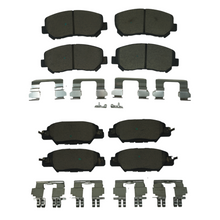 Load image into Gallery viewer, KPP10490 Bremex Front and Rear Ceramic Brake Pad Kit Bremex Canada