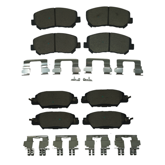 KPP10490 Bremex Front and Rear Ceramic Brake Pad Kit Bremex Canada
