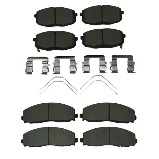 KPP10520 Bremex Front and Rear Ceramic Brake Pad Kit Bremex Canada