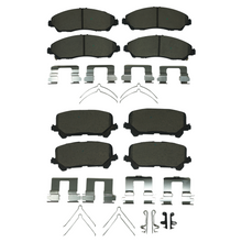 Load image into Gallery viewer, KPP10590 Bremex Front and Rear Ceramic Brake Pad Kit Bremex Canada