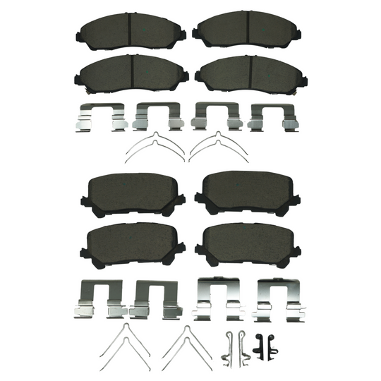 KPP10590 Bremex Front and Rear Ceramic Brake Pad Kit Bremex Canada