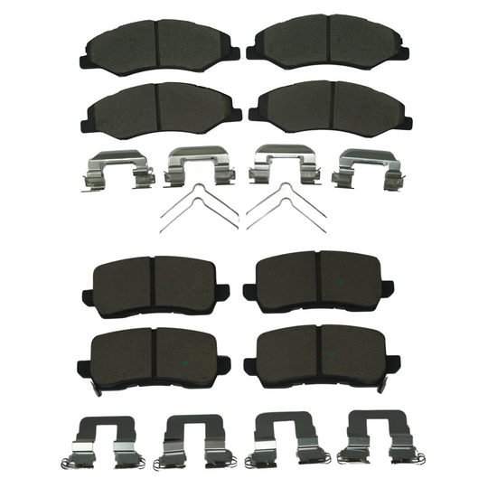 KPP10610 Bremex Front and Rear Ceramic Brake Pad Kit Bremex Canada