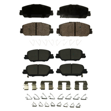 Charger l'image dans la galerie, KPP10620 Bremex Front and Rear Ceramic Brake Pad Kit Bremex Canada