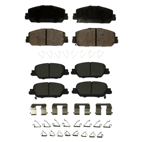 KPP10620 Bremex Front and Rear Ceramic Brake Pad Kit Bremex Canada