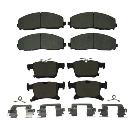 KPP10690 Bremex Front and Rear Ceramic Brake Pad Kit Bremex Canada
