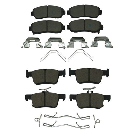 KPP10720 Bremex Front and Rear Ceramic Brake Pad Kit Bremex Canada