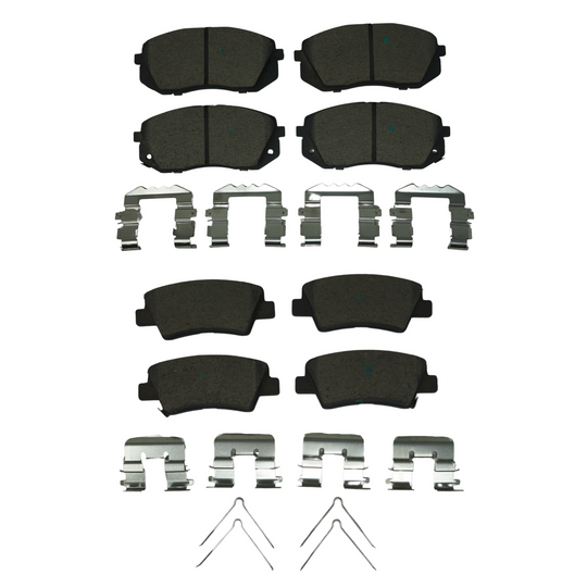 KPP10760 Bremex Front and Rear Ceramic Brake Pad Kit Bremex Canada