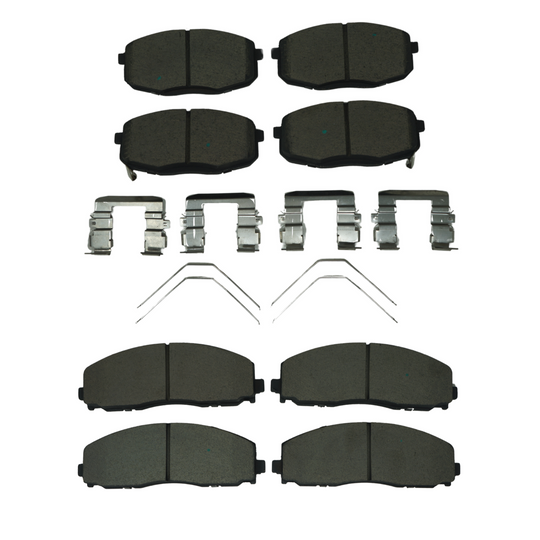 KPP10790 Bremex Front and Rear Ceramic Brake Pad Kit Bremex Canada
