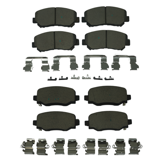 KPP10860 Bremex Front and Rear Ceramic Brake Pad Kit Bremex Canada