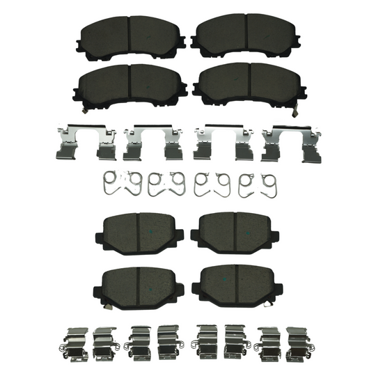 KPP10880 Bremex Front and Rear Ceramic Brake Pad Kit Bremex Canada