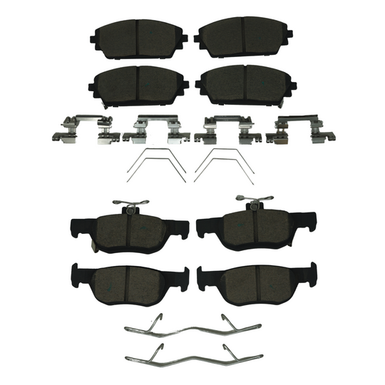 KPP10910 Bremex Front and Rear Ceramic Brake Pad Kit Bremex Canada