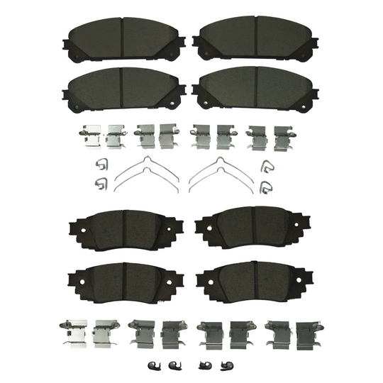 KPP10920 Bremex Front and Rear Ceramic Brake Pad Kit Bremex Canada