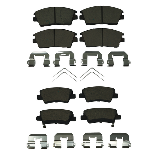 KPP10930 Bremex Front and Rear Ceramic Brake Pad Kit Bremex Canada